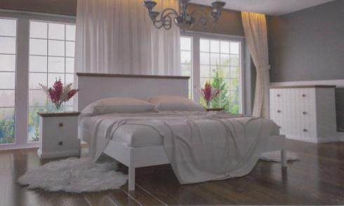 Кровать Кантри (ольха), 160*200
